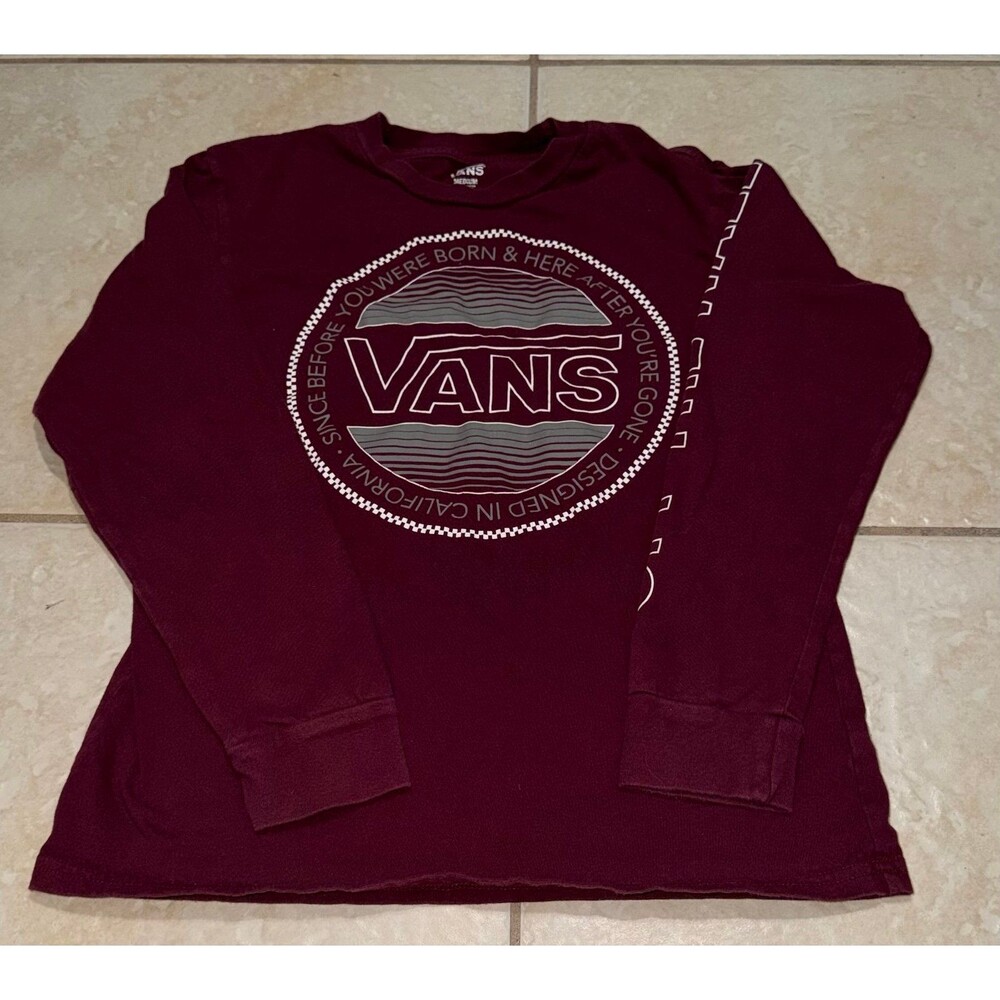 Vans off the Wall Boys Long Sleeve T-Shirt